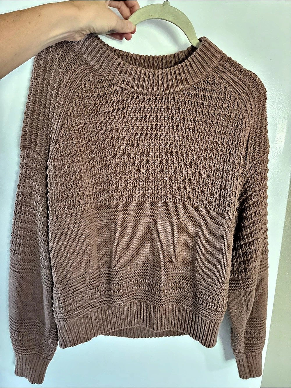 Light Brown Knit Sweater